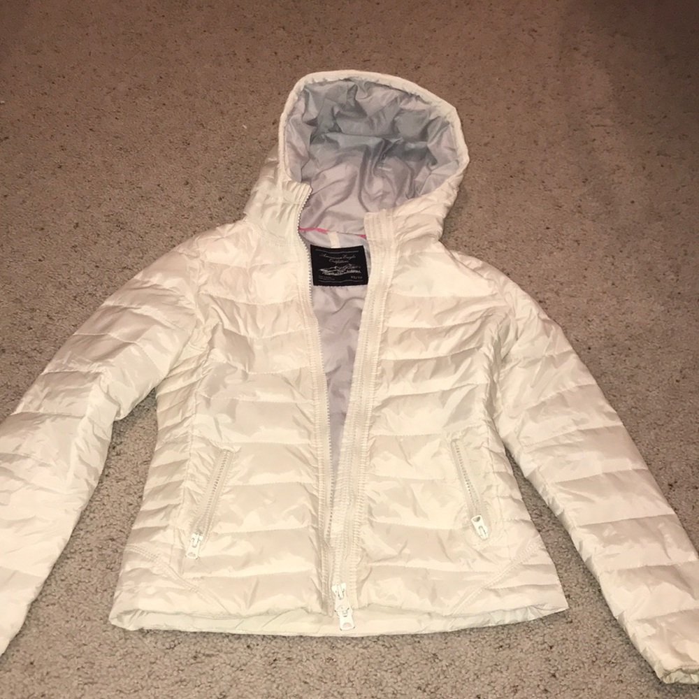 White American Eagle winter jacket